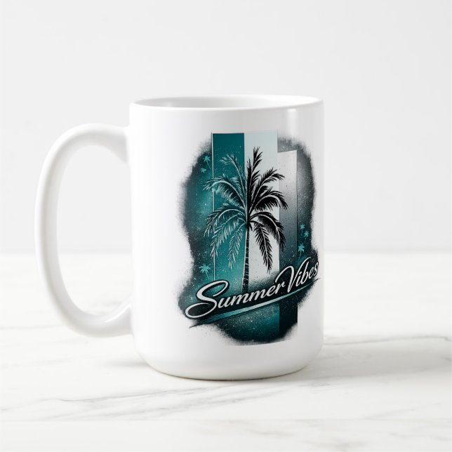 summer vibe kaffemugg (Vänster)