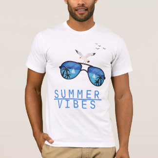 Summer Vibes Beach SunGlasses T-Shirt
