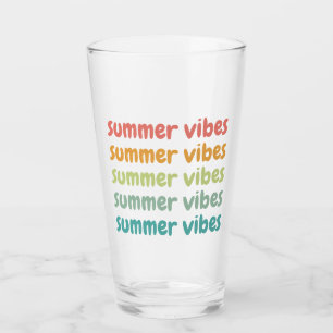 Summer Vibes Beach Vacation Retro, sommar Glaskopp