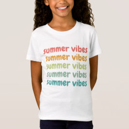 Summer Vibes Beach Vacation Retro, sommar T Shirt