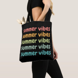 Summer Vibes Beach Vacation Retro, sommar Tygkasse