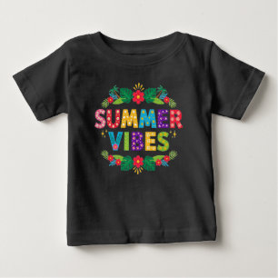 Summer Vibes Blommigt Design-54504 Hoodie T Shirt