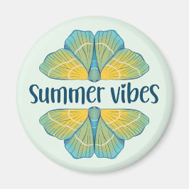 Summer Vibes Butterfly Magnet
