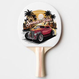 Summer Vibes Classic Car Pingisracket