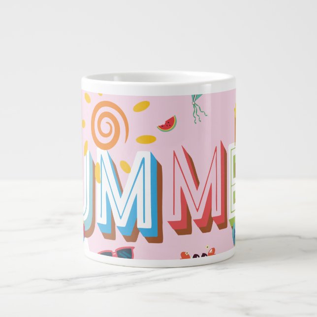 Summer Vibes Jumbo Mugg (Framsidan)