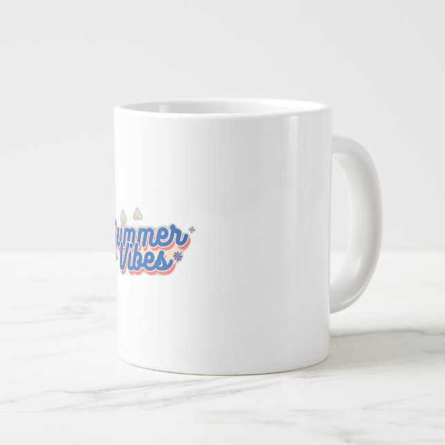 Summer Vibes Jumbo Mugg (Framsida höger)