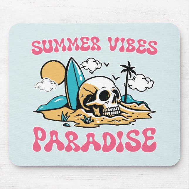 Summer Vibes Paradise - Skull Musmatta (Framsidan)