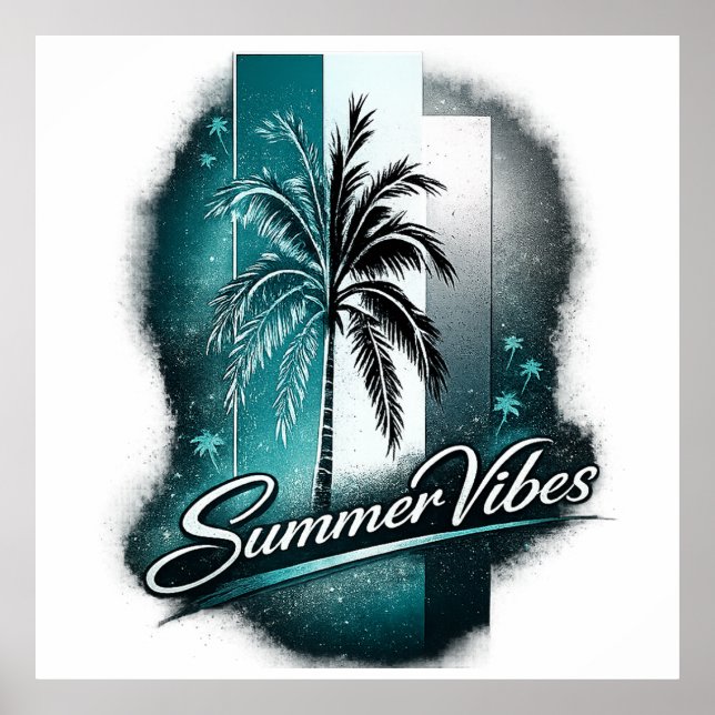 Summer Vibes Poster (Framsidan)