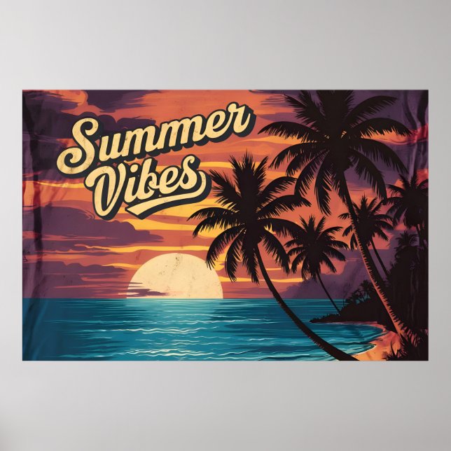 Summer Vibes Poster (Framsidan)