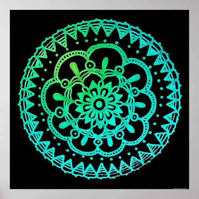 Summer Vibes Poster av Megaflora (Framsidan)