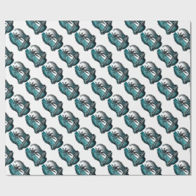 Summer Vibes Presentpapper (Platt)