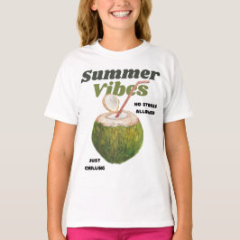 Summer Vibes Retro T Shirt