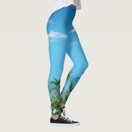 Summer Vibes | Sommar Vibes | Summer Greenery Leggings