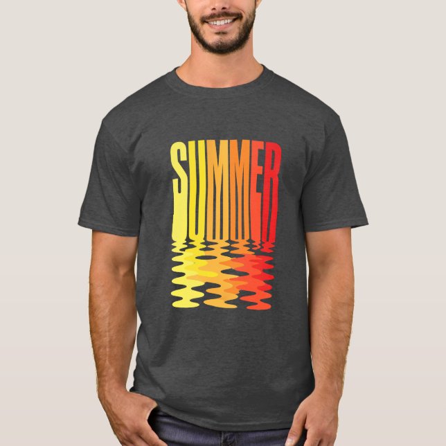 Summer Vibes T Shirt (Framsida)