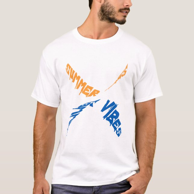 Summer Vibes T Shirt (Framsida)