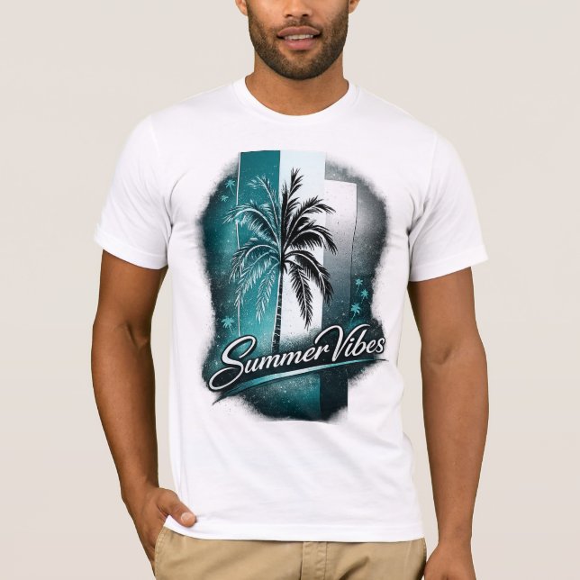 Summer Vibes T Shirt (Framsida)