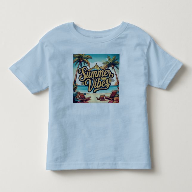 Summer Vibes T Shirt (Framsida)