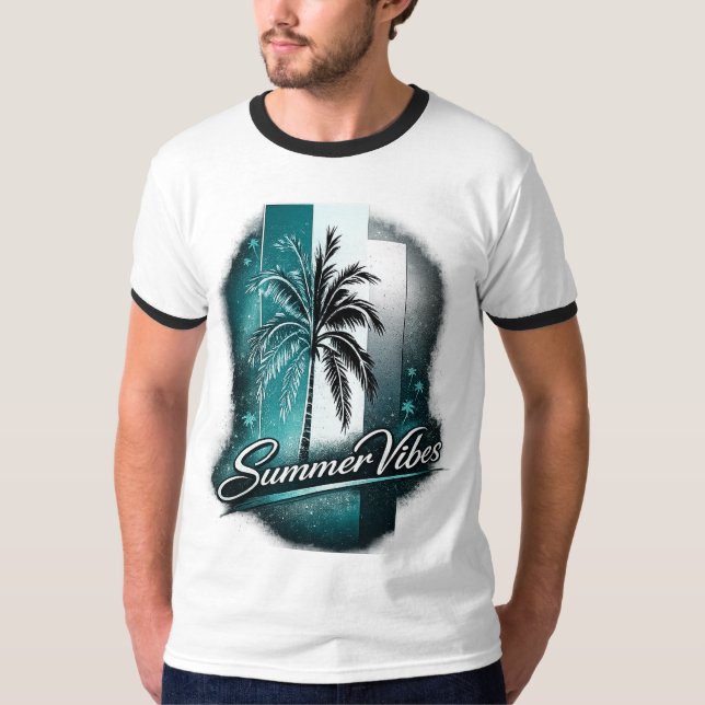 Summer Vibes T Shirt (Framsida)