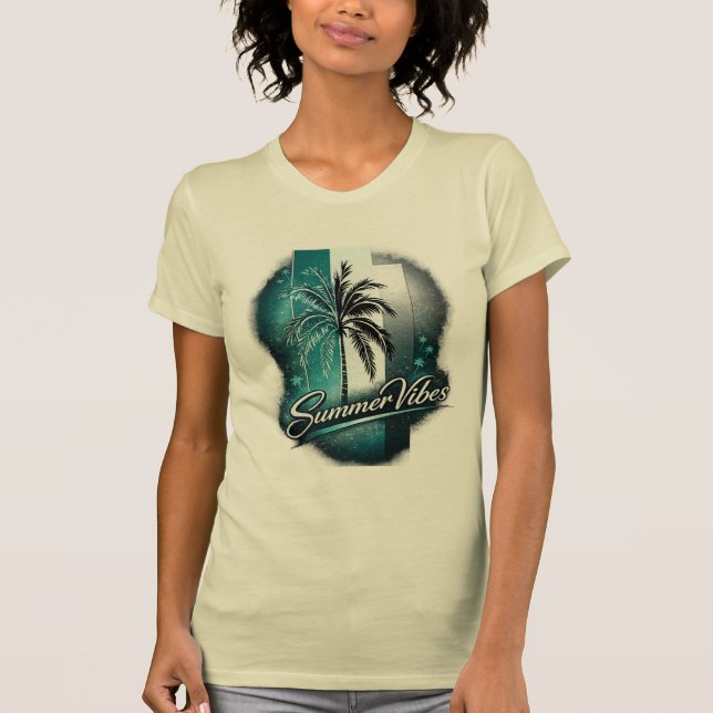 Summer Vibes T Shirt (Framsida)