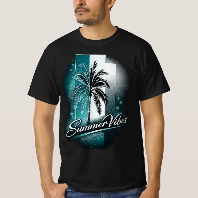 Summer Vibes T Shirt (Framsida)