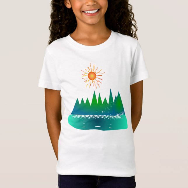 Summer Vibes T-Shirt (Framsida)