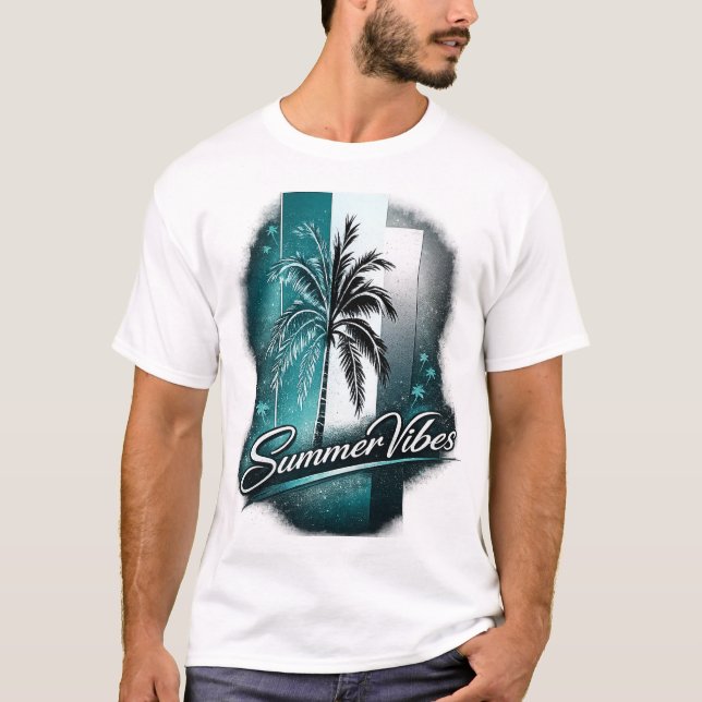 Summer Vibes T Shirt (Framsida)