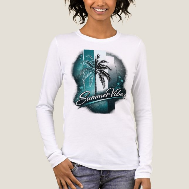 Summer Vibes T Shirt (Framsida)