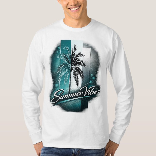 Summer Vibes T Shirt (Framsida)
