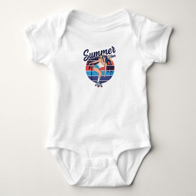 Summer Vibes T Shirt (Framsida)