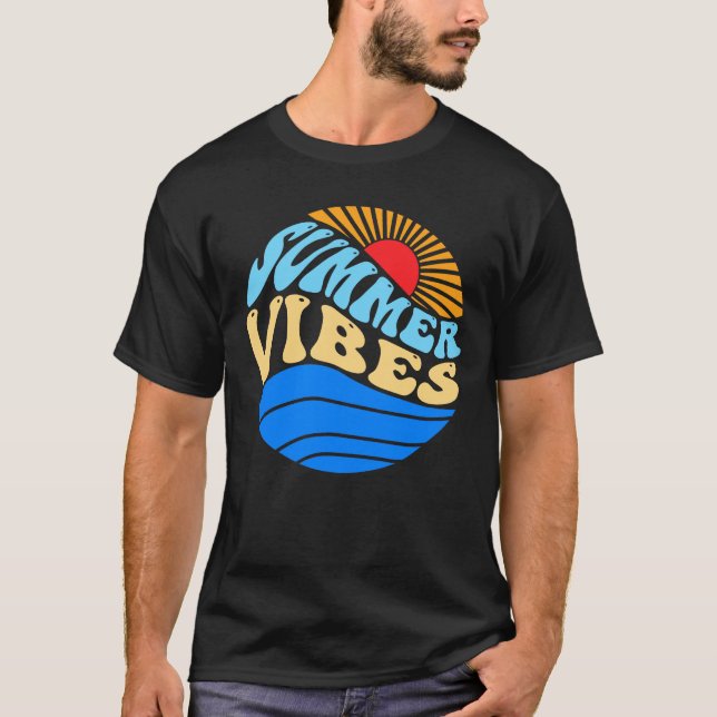 Summer Vibes T Shirt (Framsida)