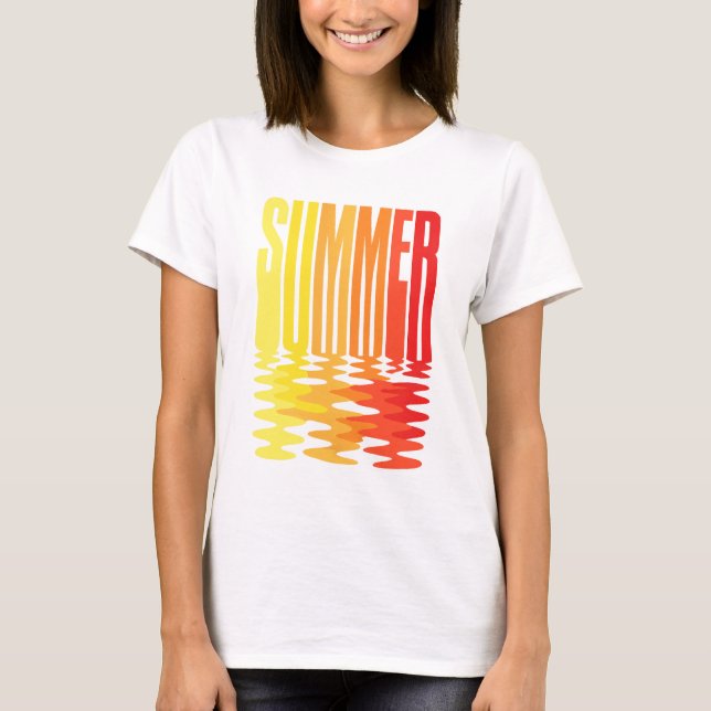 Summer Vibes T Shirt (Framsida)