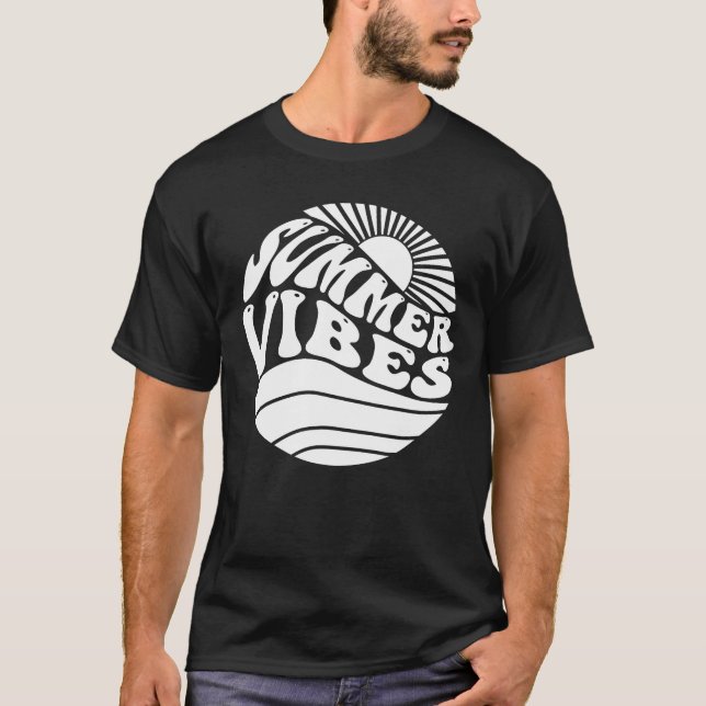 Summer Vibes T Shirt (Framsida)