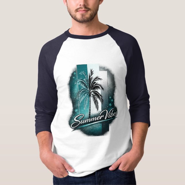 Summer Vibes T Shirt (Framsida)