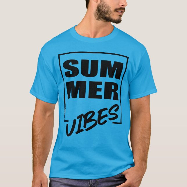 Summer Vibes T Shirt (Framsida)