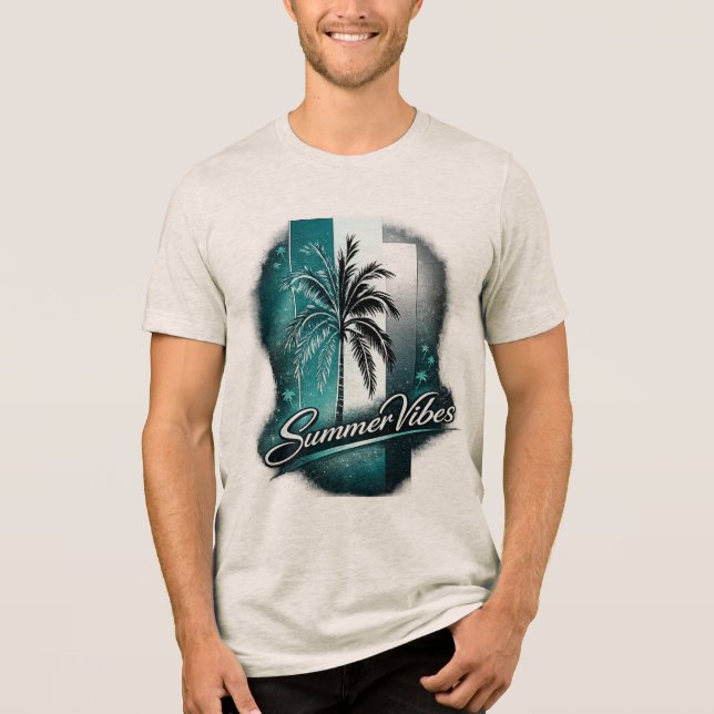 Summer Vibes T Shirt (Framsida)