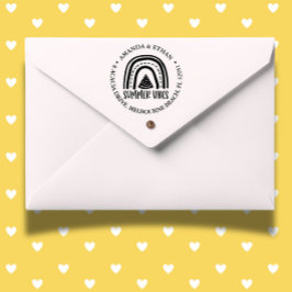 Summer Vibes Theme Självfärgande Stämpel