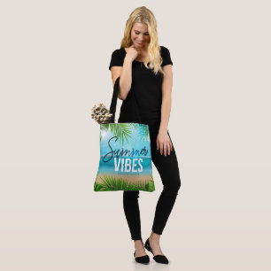Summer Vibes Tote Bag Tygkasse
