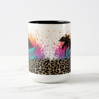 Summer Vibes Två-Tonad Mugg