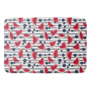 Summer Watermelon Rand Badrumsmatta