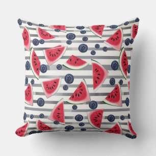 Summer Watermelon Rand Kudde