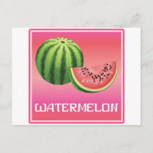 Summer Watermelon Vykort