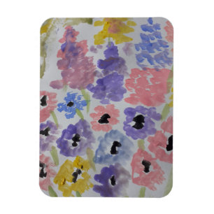 Summer Wildblommor Flexible Magnet