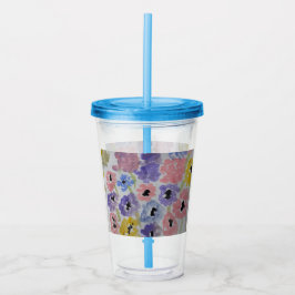 Summer Wildblommor Take Away Mugg