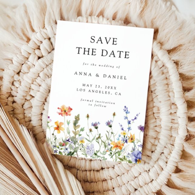 Summer Wildflower Garden Spara Datumet (Skapare uppladdad)