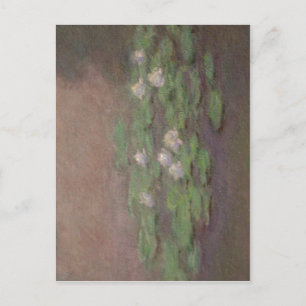 Summerad Monet, stängning av Vatten liljepond, en Vykort