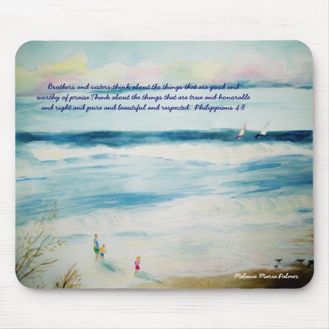summerbeachwatercolor syskongrupper, thi… musmatta (Framsidan)