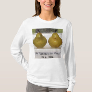 Summercrisp Pears på Ledge Art Photo Tshirt T Shirt
