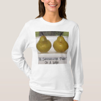Summercrisp Pears på Ledge Art Photo Tshirt T Shirt