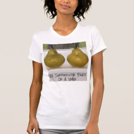 Summercrisp Pears på Ledge Art Photo Tshirt T Shirt