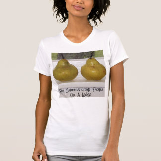 Summercrisp Pears på Ledge Art Photo Tshirt T Shirt